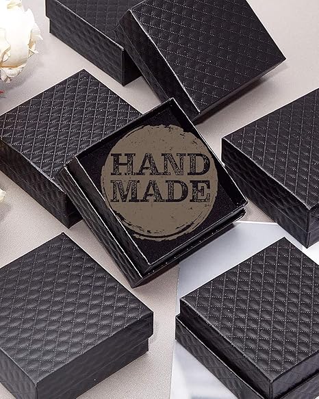 Herren Armband – Schwarze Naturstein-Perlen & Blaue Achat-Steine | Handgefertigt in Deutschland